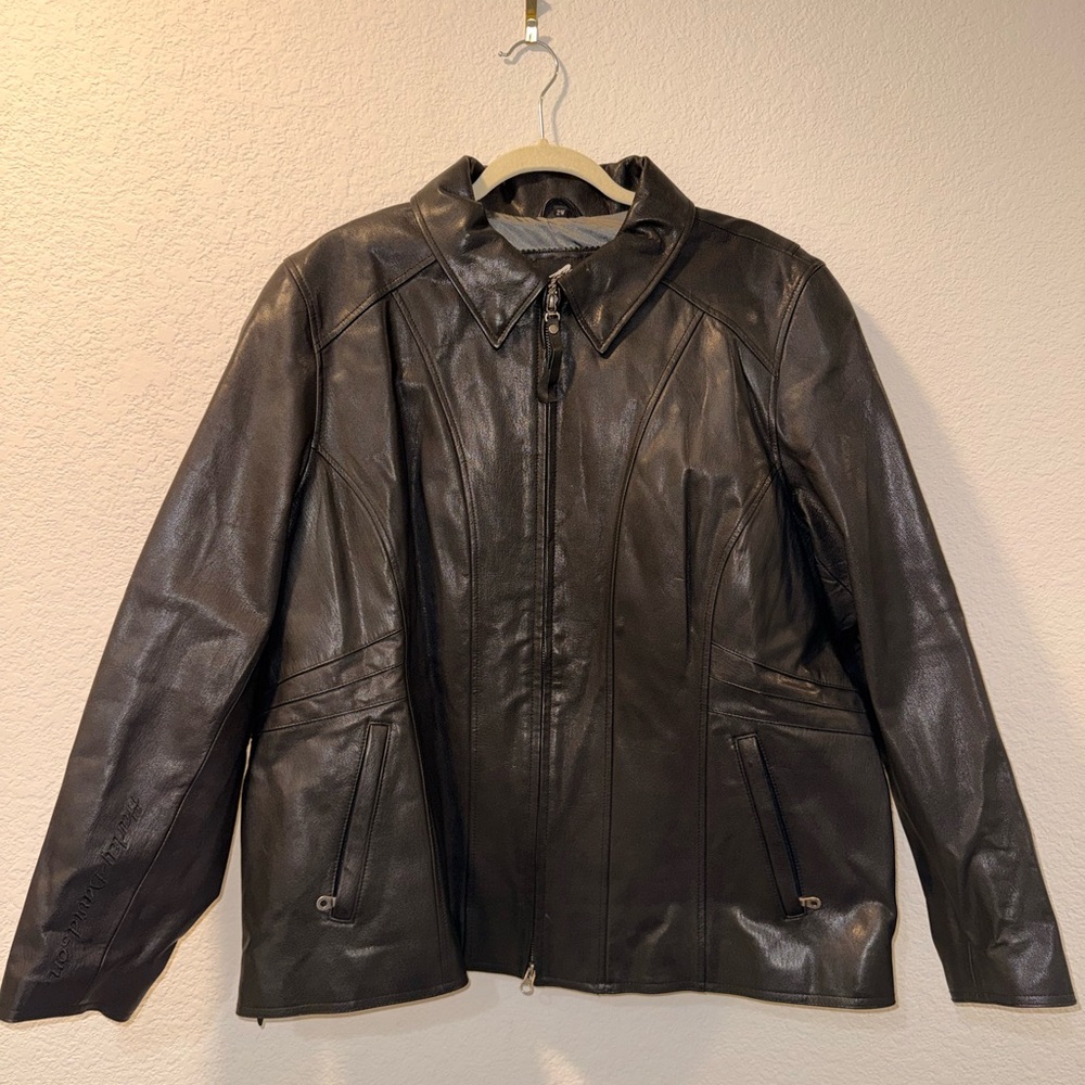 Women’s leather Harley Davidson jacket